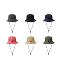 Foldable Waterproof Nylon Bucket Hat Quick-Dry Sun Protection Hat for Outdoor Fishing Hiking Travel