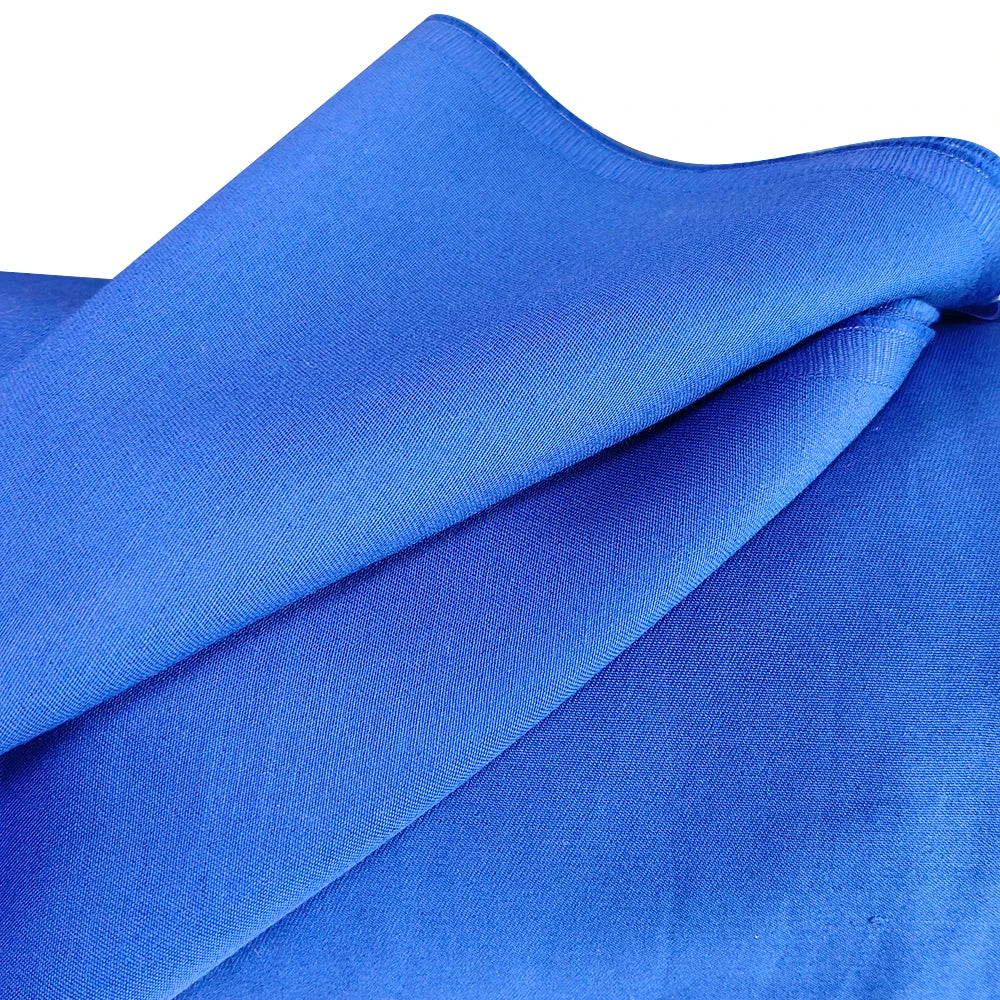 ALLESD Customized Color 100% Cotton Flame-retardant Anti-static Fabric Antistatic ESD Flame-retardant Coat Fabric