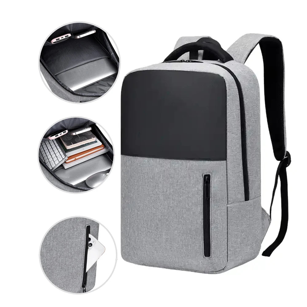 DAYGOS 2024 New Custom College Luxury Student Waterproof Business Unisex Oxford USB Laptop School Backpack