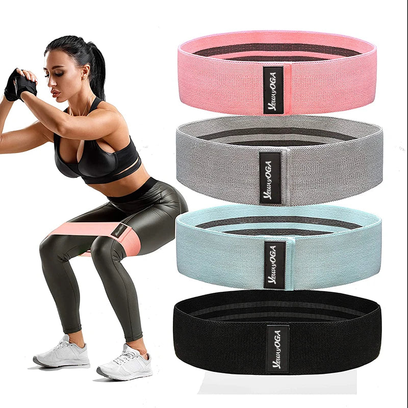 New Yewayoga CE Certified Non Slip Heavy Duty Pull up Assistance Loop Resistance Bands Set with Custom Logo and Latex Material