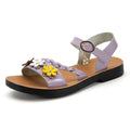 Italian Fashion Handmade Children's Platform Sandals for Girls Spring Summer Soft Soles Non-slip Waterproof Beach Shoes