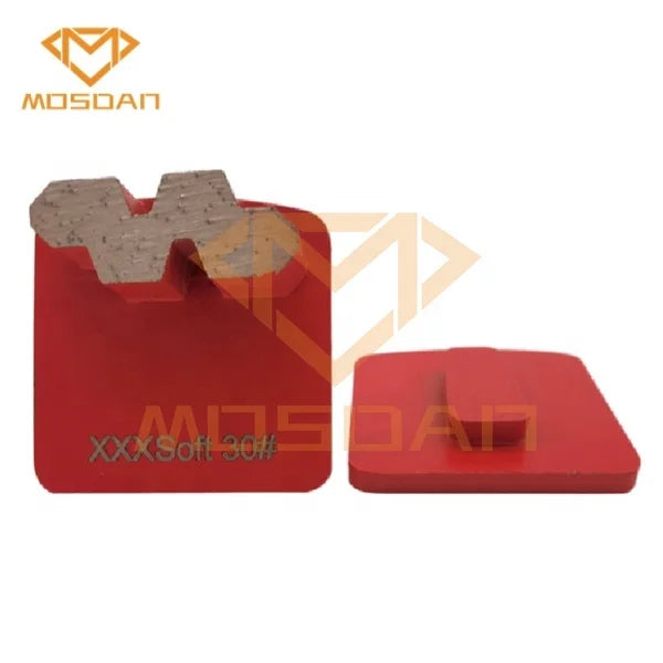 Redi Lock Single Snake Segment Diamond Grinding Shoe Tools