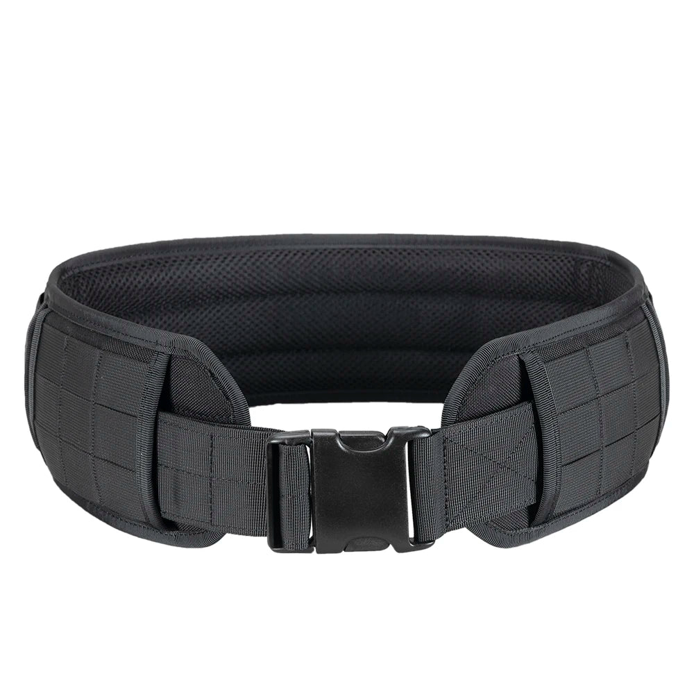 Heavy Duty Adjustable 2 in 1 Molle Holster Tactical Belt Waist Belt for Outdoor Hunting