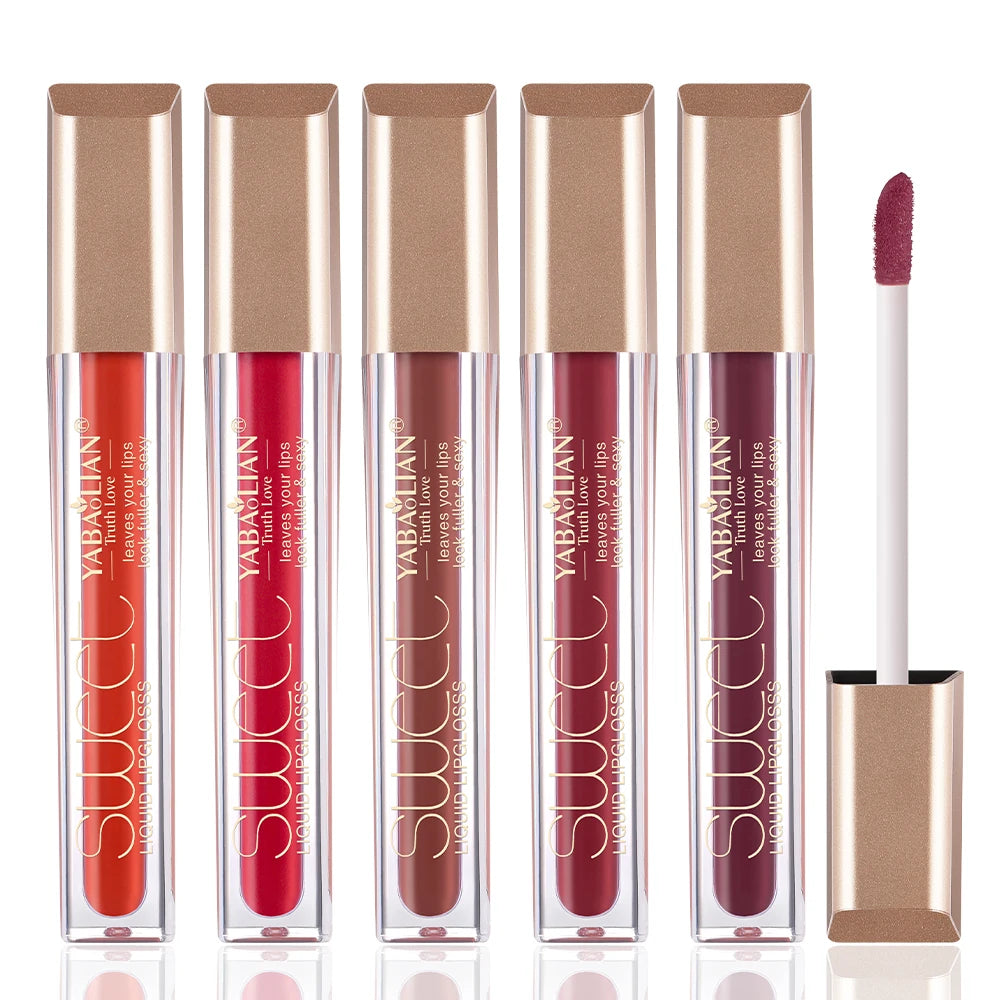 Lip Makeup Manufacturers Custom Long Lasting Waterproof Velvet Nude Matte Liquid Lipstick Set Cosmetics
