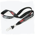 Wholesales Cheap Price Polyester Material Silk Screen Printed Logo Lanyard Neck Strap Bull Dog J Hook Metal Clip Lanyardworks