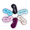 Funny Sleep Mask Silk Eye Mask Soft Blackout Blindfold with Adjustable Strap for Women Men Travel Nap