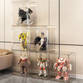 XingYou Popular PET Display Box Transparent Hobby and Handbag Showcase for Bathroom Living Room Cleaning Space Utilization