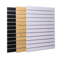Modern Wood Fiber Slatwall Slats for Furniture Walls E2 Emission Standard
