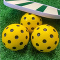 Wholesale Bulk Professional Silent PU Foam Soft Pickleball Balls Custom Print Indoor/Outdoor Golf Practice Balls Customizable