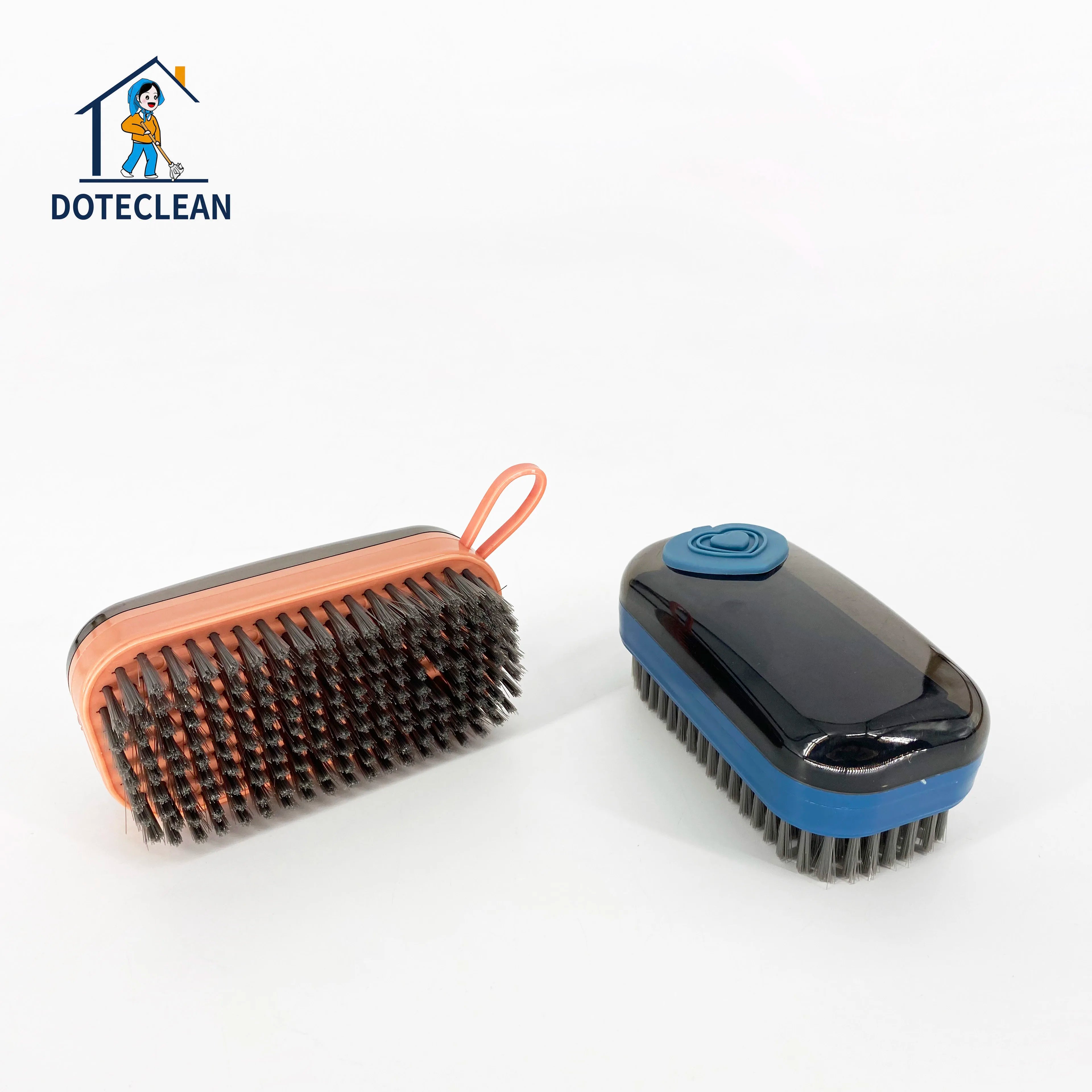 Super Cleaning Ability Household Automatic Liquid Addition Plastic Shoe and Laundry Kitchen Dish Brush Hand Washing