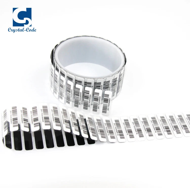 Vulcanized Tire Label Oil Proof Petrol Resistant PVC Heat Resistant Thermo Printer Sticker