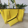 2024 Fashion Neoprene Tote Bag Custom Large Capacity Son and Mother Shoulder Bag Handbag Women Tote Hand Bag for Beach