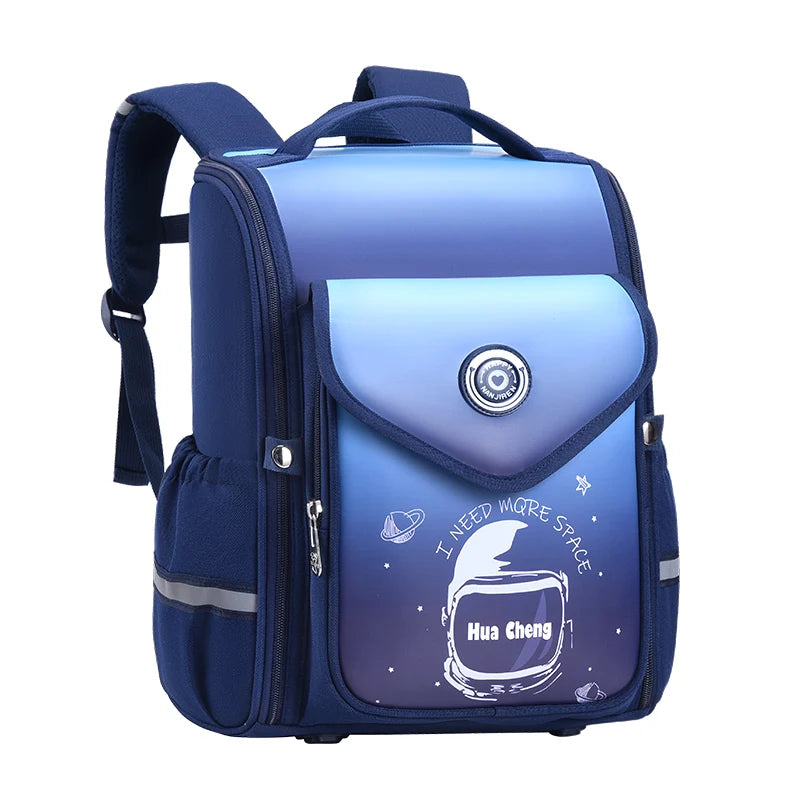 2022 Cartoon Student Schoolbag 1-6 Grade Lightweight Large-capacity Double Shoulder Bag School Bag for Kids