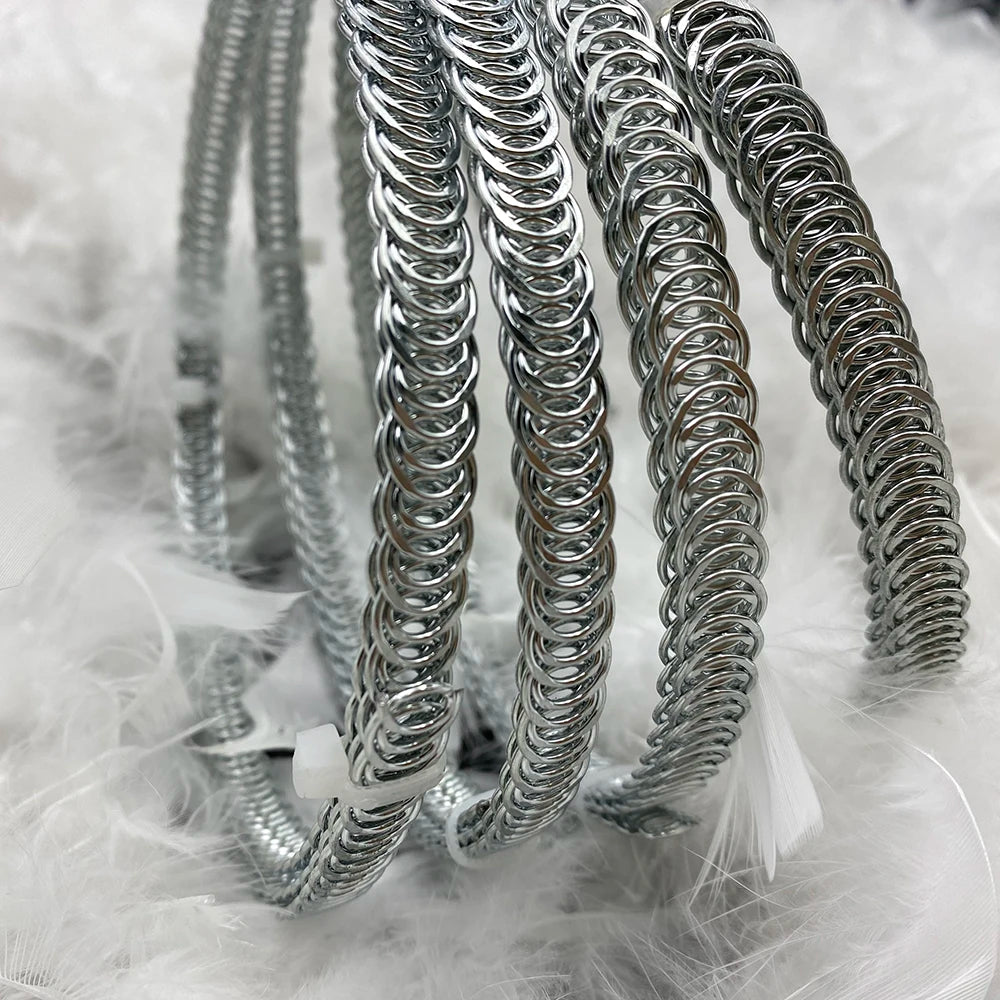 CYG Wholesale Roll Package 10 Meters Metal Bone Spiral Steel Boning for Corset Shaping
