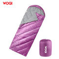 WOQI  Wholesale Comfort Waterproof Lightweight  Portable  Warm Camping Sleeping Bag