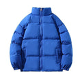 Autumn Winter New Men's Cotton-padded Jacket Loose Plus Size Stand Collar Thickened Warm Casual Cotton-padded Jacket
