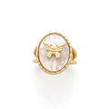 Rings Jewelry Women Gold Ring Wedding Butterfly  Fashionable Alloy for Engagement Party Anniversary-Classic Girls Rings