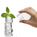 Fake Ice Acrylic Simulated Ice Transparent square Plastic Ice Particles Crystal Stone Bar Shooting Props