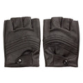 Men Fingerless PU Leather Sports Gloves Half Finger Leather Gloves