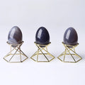 DIY Agate Stone Egg Wholesale Natural Agate Gemstone Processing Crystal Egg for Sale