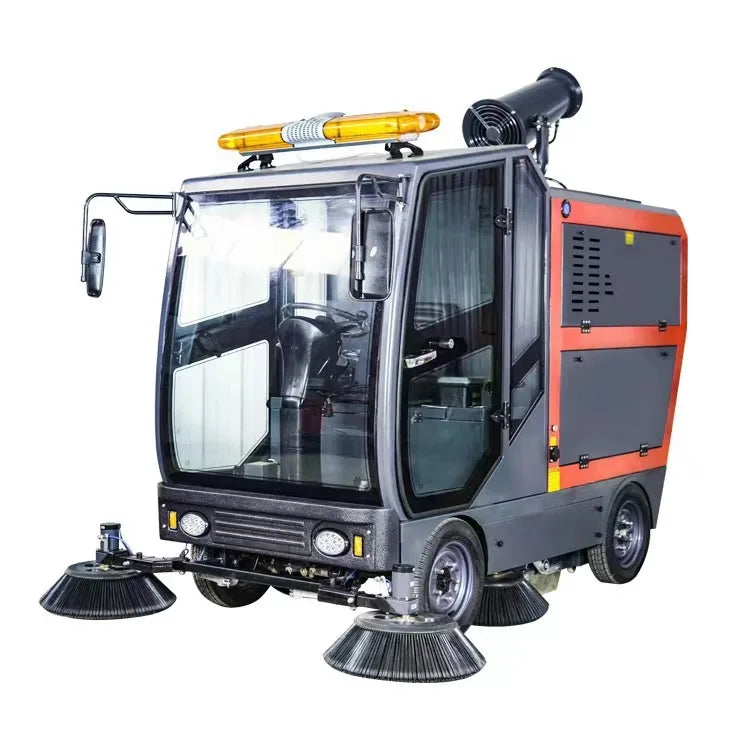 Ride-on Large-scale Cleaning Equipment Sweeper Outdoor Sweeper Road Dust Removal Cleaning Machinery MegaBDM