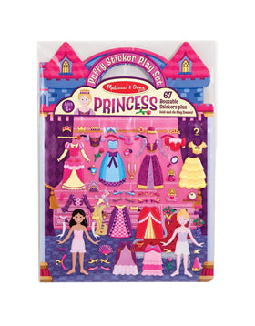 Myway 3D Puffy Vinyl Sticker Book Fashion Activities Reusable Sticker with 67 Stickers for Toddlers Toys for Girls Boys