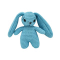 Greenmart New 15cm Rabbit Doll Hand-Knitted Soft Super Soft Plush Material PP Cotton Filled Stuffed Cute Children's Gift