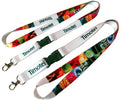 Customized Logo ID Card Holder Neck Lanyards Attractive Polyester Sublimation Design Silk Screen Digital Offset Includes Hook MegaBDM