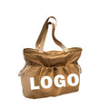 Women's Lightweight All-In-One Tote Bag Custom Logo Large Capacity Casual Student Class Backpack Shopping Bag