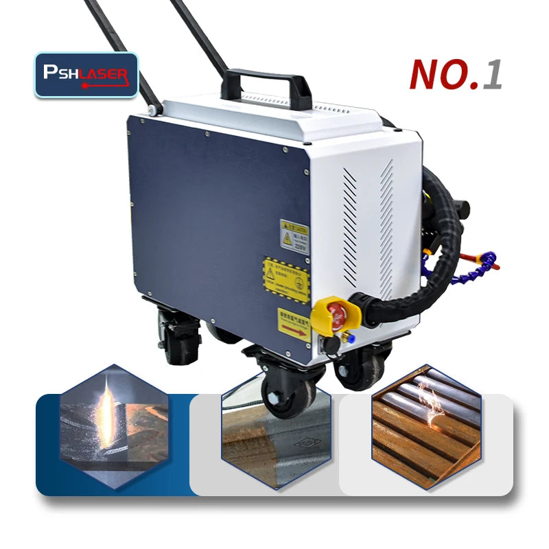 Pulse Fiber Laser Cleaning Machine for Woodstonemetalfloorswalls Cleaning 100W 200W 300W 500W
