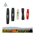 TA2089 Outdoor Gray Tent Plastic Accessories Long Hole Small Adjustment Olive Buckle