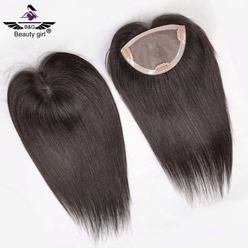 Hot Sale Ready to Ship 100% Natural European Remy Human Hair Fringe 12 Inch Mono Base Bangs Hair Clip