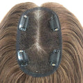 HQ Swiss Lace Women Topper Human Hair Extension Wigs for Black Women Lace Frontal Wigs