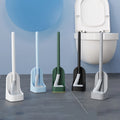 Wall Mounted Silicone Cleaning Tool Golf Shape Toilet Brush Sets Helpful Cleaning Toilet Brush With Holder for Bathroom