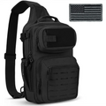 Factory Tactical Fishing Tackle Bag Waterproof Lure Chest Pack with MOLLE Adjustable Sling Backpack for Outdoor/Camping