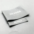 Custom Brand Name Logo Clothing Garment Satin Woven Label Center Fold Custom Clothing Tags for Apparel