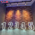 Neon Number Light Custom Led Letters Sign Open logo Sign Decoration Indoor and Outdoor for Wall Room and Mall with Small Moq