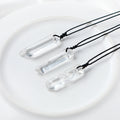 Wholesale Natural Crystal Pendant Necklace Healing Crystals Clear Quartz Single Crystal Pendant