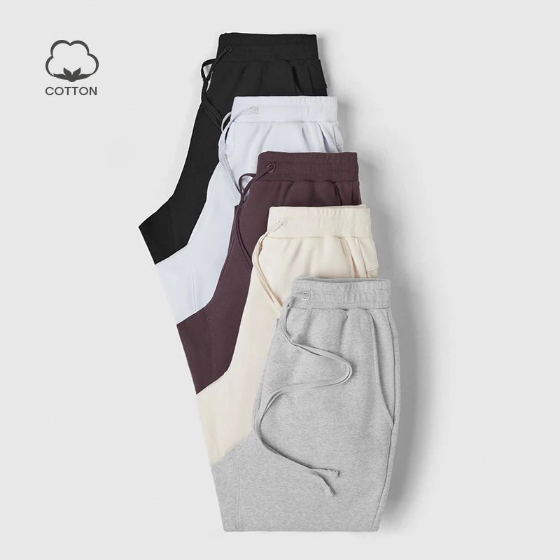 Custom Men Screen Logo Thick Sportswear Sweat Pants Mens Vintage Loose Workout Joggers Cargo Pants Unisex Sweatpants