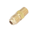 1000PSI Thread 7/16"-20 UNF Fit Tube OD 1/4" -1/8" NPT Male Brass SAE 45 Degree Casting Pipe Fitting Adapters Model Rt-160