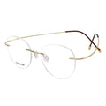 Fashion Ultralight Titanium Eye Glass Frames Eyewear Rimless Women Men Optical Eyeglasses Spectacle Frames for Ladies 2025