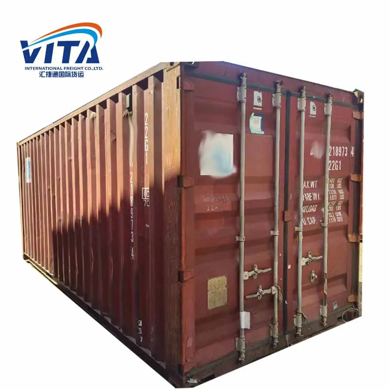 20GP Used Dry Container Corten Steel Insulated Shipping to Sri Lanka