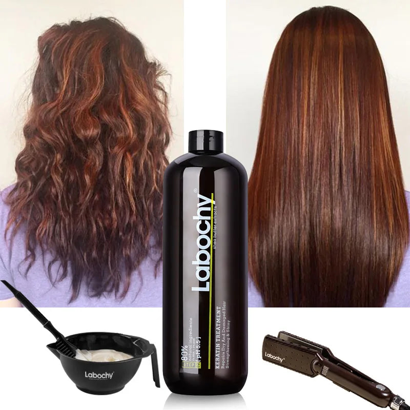 Salon Use Brazilian Keratin Treatment Nourishing Natural Collagen Formaldehyde Free Hair Bottox Treatment