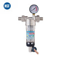 NSF Whole House Rotating Sediment Front Water Filter Reusable Protector Brass Pre Filter Water Prefilter