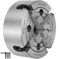 K72-160 6Inch Reversible Jaw Front Mount Independent Chuck Scroll Metal Manual Lathe Chuck Turning Machine Accessories
