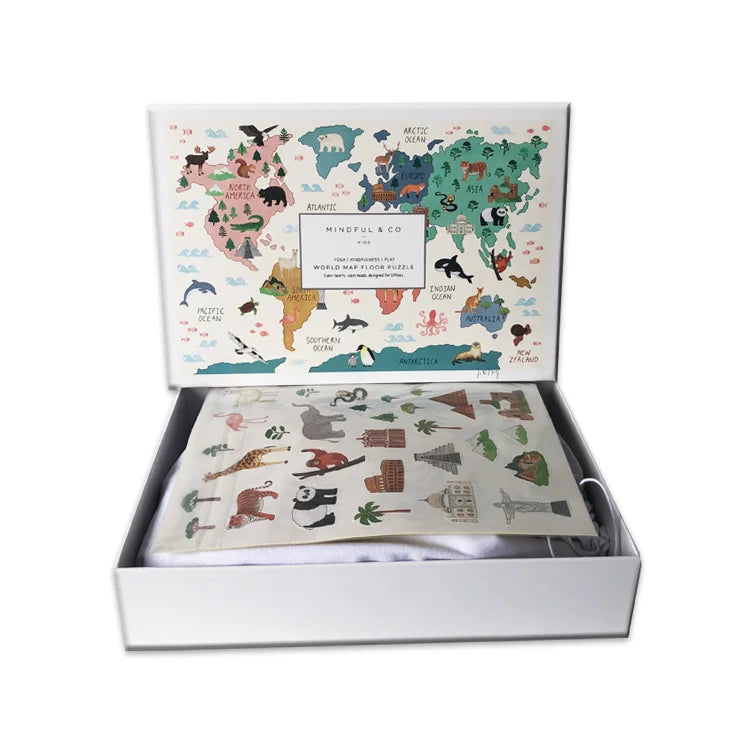 Custom Printing 48 Pieces Floor Puzzle Game for Kids