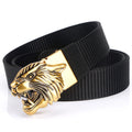 Wholesale New Men's Casual Sports Belt Adjustable Nylon Fabric with Quick Release Metal Automatic for Buckle for Outdoor