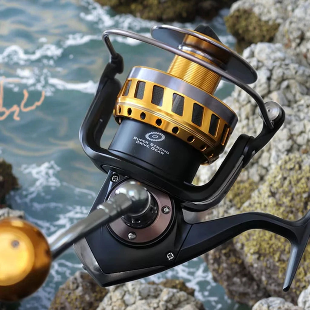 Histar EB7000 Heavyweight Sea Fishing Stainless Steel Gears Al-Si-Cu-Mg Aluminum Body Heavy Duty Full Metal Jigging Reel