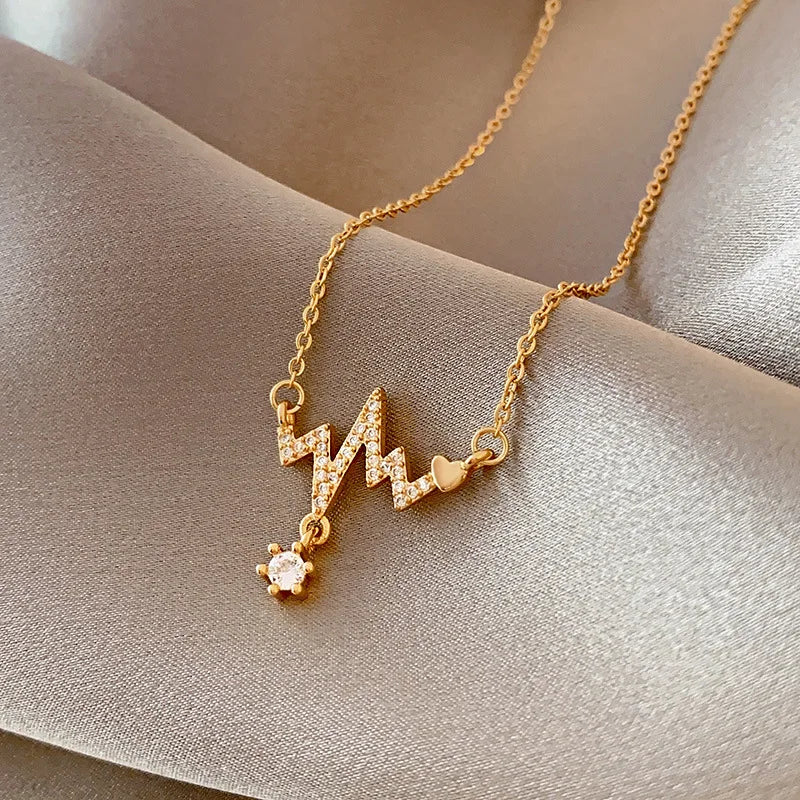 2025 Multi Fashion New Luxury Design Cute Necklaces Personality Stainless Steel Choker Necklace for Women