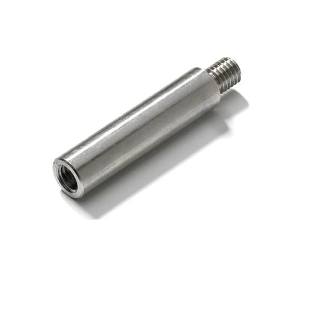 Anodized Powder Coated M10 M12 AluminumTheaded Tube 6061 6063 Outside Threading Tube Inner Thread Tube